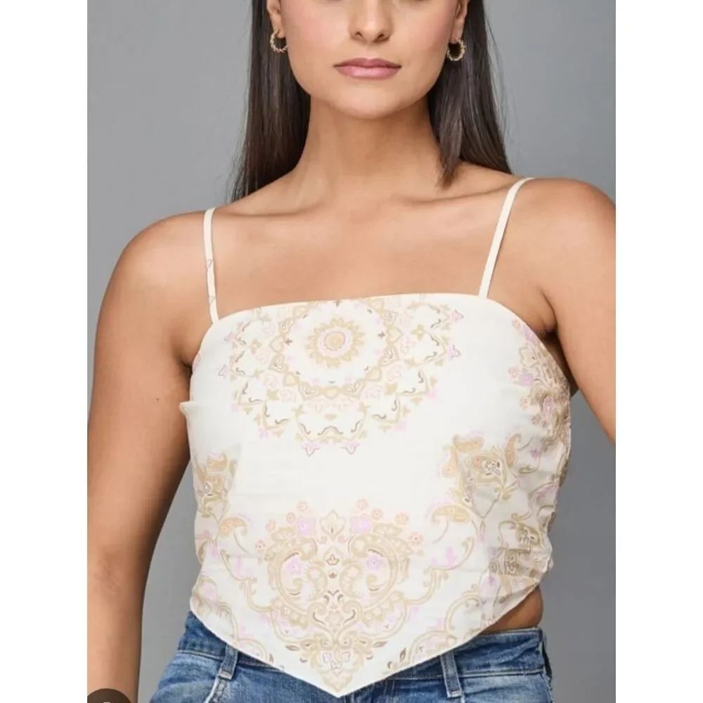 NWT American eagle Bandana top size L